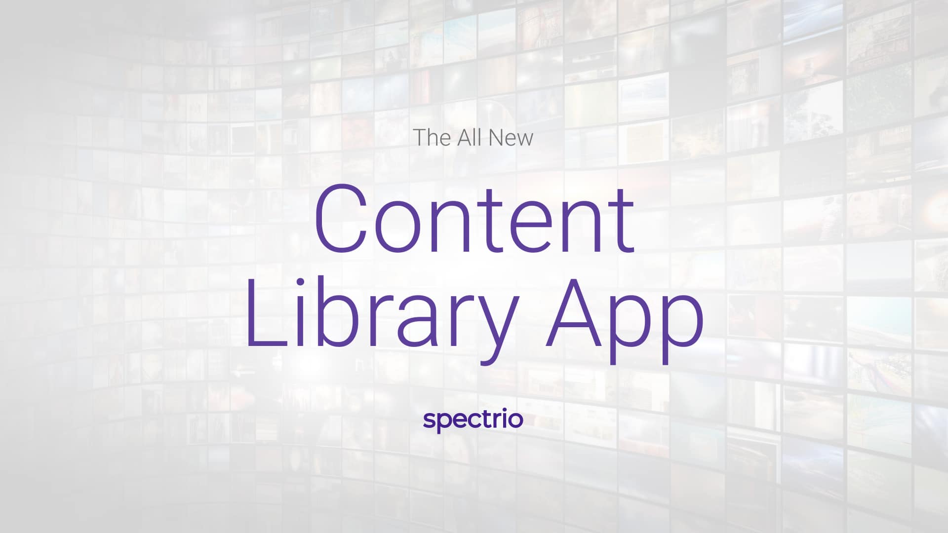 Content Library announcement image